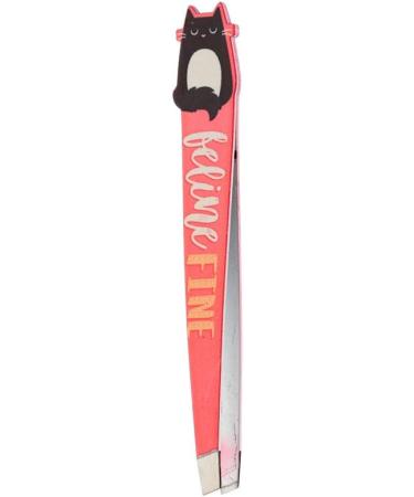 Attitude Clothing Feline Fine Cat Tweezers - Stylish Red Cat-Themed Accessory for Cat Lovers - Buy Online on GoSupps.com