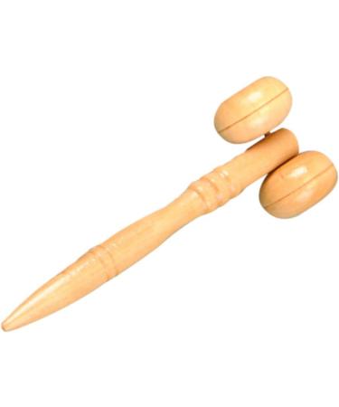 Elevated Muscle Roller Stick Massage Tool | Anti-Aging Facial Massager & Hand Roller - Mini Bamboo for Ultimate Relaxation - Buy Online on GoSupps.com