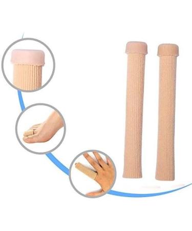 2X Gel Toe Tube Bandage - Softens & Relieves Soreness, Corns, Calluses, Bunion, Blister Pain - 15cm/5.9in - Buy Online on GoSupps.com