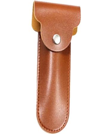 Travel Razor Shell - Eriction Protective Cover for Safety Razors | Durable Leather Storage Locker for Men - Buy Online on GoSupps.com