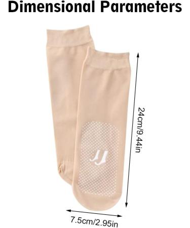 Buy Naveso Tourmaline Ionic Socks - 10 Pair Slimming Health Socks for Women | Body Shaping & Lymphatic Support | Summer Thin Skin Tone Socks - Buy Online on GoSupps.com