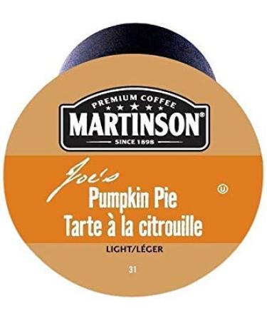 Martinson Single Serve Coffee Capsules Pumpkin Pie 48 Count