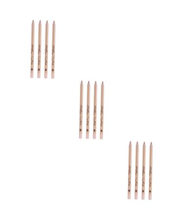 Healeved 12 Pcs Concealer for Marks Concealer for Freckle Eye Brightener Concealer Wooden