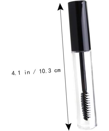 Didiseaon 15 Pcs Eyelash Brush Tube Empty Mascara Tube Eyelash Cream Bottle Empty Eyelashes Bottle Round - Buy Online on GoSupps.com