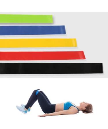 Resistance Bands Exercise Bands 5 Pack Physical Tension Bands Recovery Bands Workout Strength Training Bands for Women Yoga Arms Upper Body and Shoulder - Buy Online on GoSupps.com