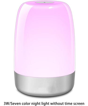 SUWIAKLALL Wake-Up Night Light 3-Ways Dimmable Warm Bedside Lamp for Bedrooms RGB Ambient Nightstand Lights Sleep Aid Snooze Mode - Buy Online on GoSupps.com