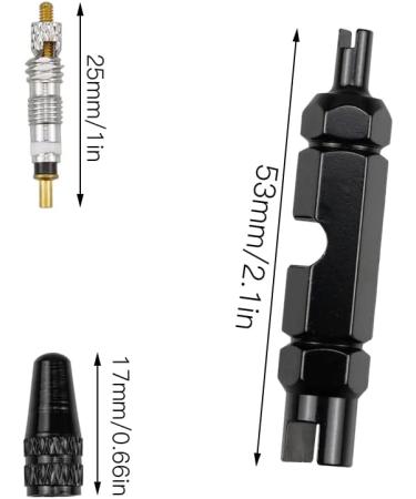 Duisoad 23-Piece Presta Valve Insert & Adapter Set | Bicycle Tire Valve Repair & Replacement Accessories - International Shipping Available - Buy Online on GoSupps.com