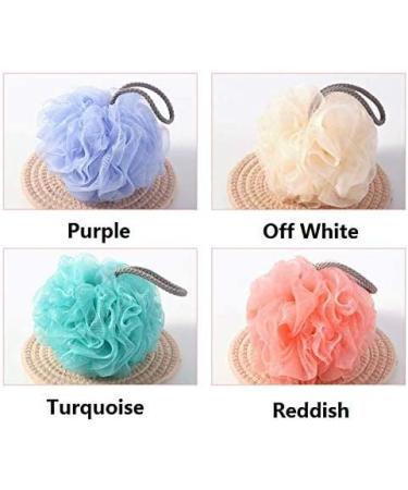 Aeyistry 2 Pcs Bath Sponge Set - Body Scrubber for Dead Skin Removal and Shower Accessories - Buy Online on GoSupps.com