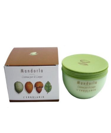 L'Erbolario Almond Body Cream 300 ml | Nourishing & Hydrating | Fast International Shipping - Buy Online on GoSupps.com