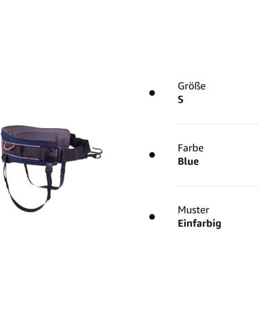 Non-Stop Dogwear Trekking Belt Size S - Blue | Best for Hiking & Outdoor Adventures - Buy Online on GoSupps.com