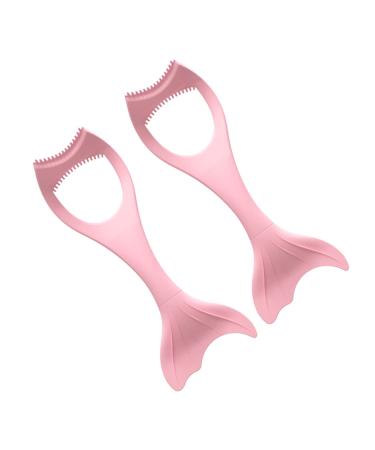 FOMIYES 2pcs Mascara Brush Eyeliner Pencil Women Makeup Tool Silicone Eyeliner Make up Aid Drawing Tool Girl