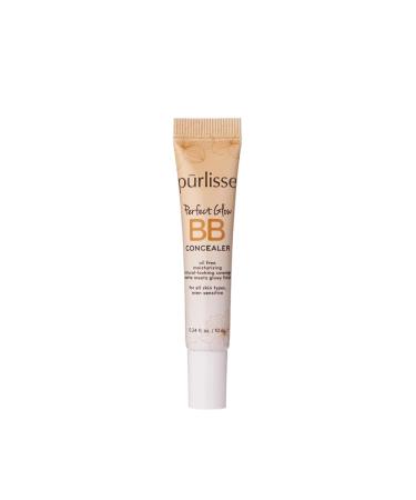 purlisse BB Concealer - BB Cream for All Skin Types - Oil-Free Moisturizing, Smooths Blemishes - .34 Ounce (Light)