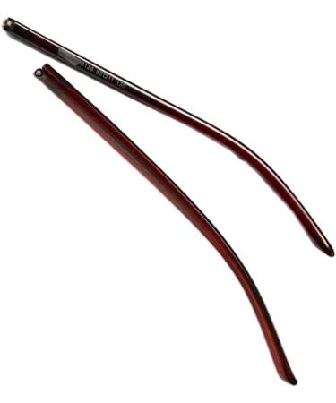 VIORNO glasses legs glasses legs 1 pair of plastic glasses glasses temples replacement temples glasses accessories dark brown