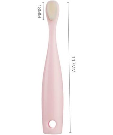 Goohochy Children's Toothbrush - Soft Manual All-Round Toothbrush for Kids Baby Tongue Cleaner & Detergent Care PP Toddler Brush - Buy Online on GoSupps.com