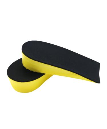Invisible Heel Lift Insoles Height Increase Shoes Insoles Half Elevator Insoles Heel Lift Shoes Insert Breathable Shoe Pads 2.5cm