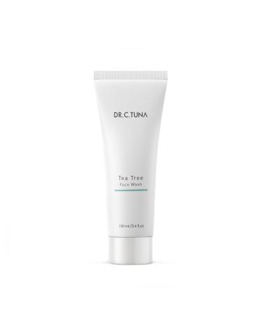 FARMASi Dr. C. Tuna Tea Tree Face Wash Anti-Aging & Anti-Blemish Gel Cleanser Reduces Breakouts & Wrinkles Clears Pores Suitable for Oily Dry & Sensitive Skin 3.4 fl. oz / 100 ml
