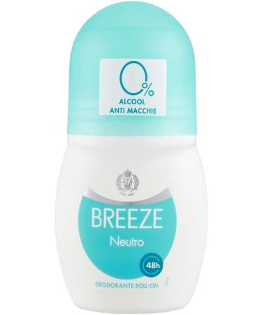  Breeze BREEZE | Deodorant Roll On Neutral 6x50 ml - Buy Online on GoSupps.com