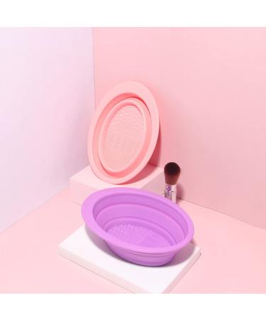 Premium Makeup Brush Scrub Pad & Cleaning Tools | Silicone Brush Cleaner Bowl & Mat for Professional Beauty Care - Buy Online on GoSupps.com