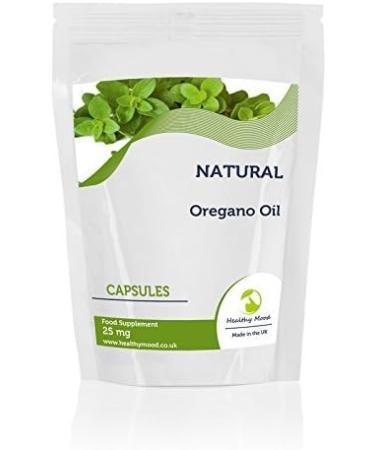 Oregano Essential Oil 25mg Food Supplement 250 Capsules Nutrition Supplements HEALTHY MOOD - Buy Online on GoSupps.com