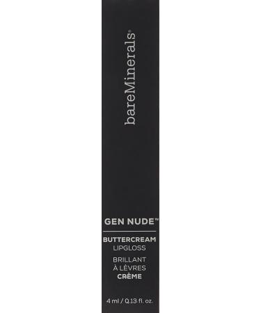 bareMinerals Gen Nude Buttercream Lip Gloss in Minx - 0.13 Fl Oz (Pack of 1) - Buy Online on GoSupps.com
