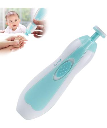 Baby Nail File Electric Nail Trimmer Infant Manicure Set with 6 Grinding Heads for Nail Care Scissors - Buy Online on GoSupps.com