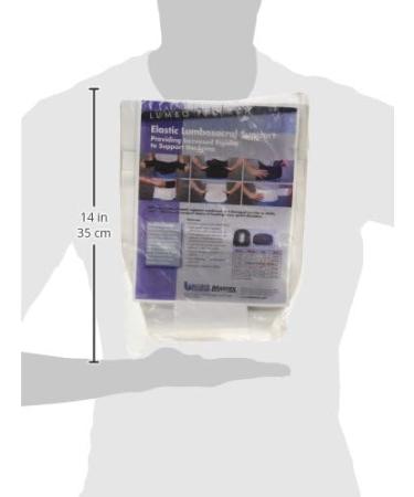 Lumbo Protech Back Support - White Large | Best International Shipping for Health & Wellness - Buy Online on GoSupps.com