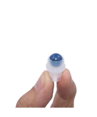 Furnido 10 Pack Natural Crystal Roller Balls for Essential Oils - Lapis Lazuli Replacement for 5ml & 10ml Bottles - Buy Online on GoSupps.com