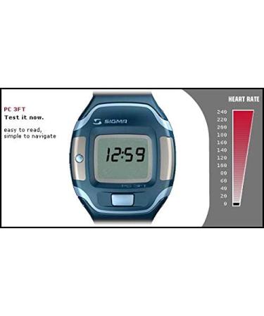 Buy Sigma Sport Heart Rate Monitor PC 3 FT - Finger Touch Strapless Measurement - International Shipping Available - Buy Online on GoSupps.com