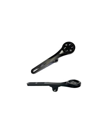 (2022 Model) Integrated Aero Handlebar Out Front Cycling Computer Road Bike Mount Compatible with Garmin, Wahoo, CatEye, and Bryton with GoPro Action Camera and Bike Light Attachment