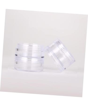 DOITOOL 3 Sets Eye Cream Box Leak Proof Travel Containers Travel Lotion Jars Container with Lid Round Beads Sample Travel Containers Lip Scrub Container Plastic Storage Bottle Cosmetic - Buy Online on GoSupps.com