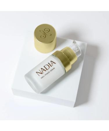 NADIA NAD+ Power Serum For Face neck and d collet - 15 ml / 0.5 fl oz (Made in USA)