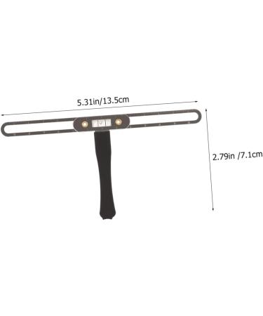  Beaupretty Beaupretty eyebrow tattoo ruler microblading measurements makeup gadgets eyebrow positioning ruler eyebrow position ruler eyebrow size measuring ruler - Buy Online on GoSupps.com