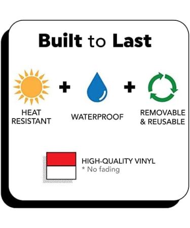 2-Pack Baby On Board Sticker for Cars, Trucks, Vans - Waterproof Safety Sign Decal for Kids - Skateboarding, BMX, Sports - Great Baby Shower Registry Gift (White/Red) - Buy Online on GoSupps.com