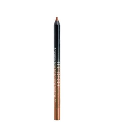ARTDECO Long-Lasting Metallic Eye Liner – Metallic finish, smudge-proof and waterproof, flexible application thanks to gel texture – 1 x 1.2 g