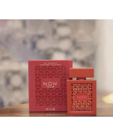 Now Rouge Long Lasting Eau De Parfum For Men and Women Unisex 100 ML (3.4 floz) - Buy Online on GoSupps.com