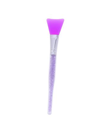 FRCOLOR Silicone Brush Facial Brush Facemask Brush Silicone Brush Makeup Brush Purple Makeup Brush Cosmetic 17*3cm Purple