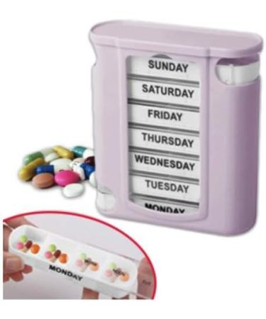 Weekly Pill Organizer | Simplify Your Medication Schedule | International Shipping Available - Buy Online on GoSupps.com