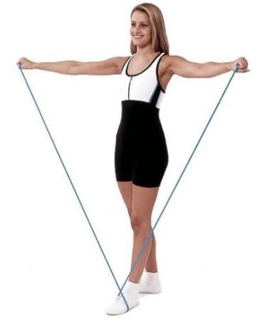 Buy Resistive Exercise Tubing - Blue Level 4 (100 ft) | Latex-Free Durable Ideal for Strength Training | Fast International Shipping - Buy Online on GoSupps.com