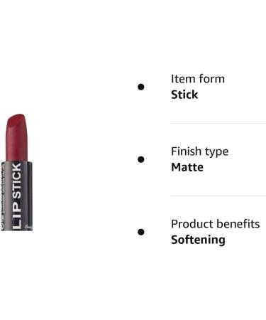 Stargazer Lip Stick Number 125 Soft Pigmented Long Lasting Cruelty-Free Lipstick - Buy Online on GoSupps.com