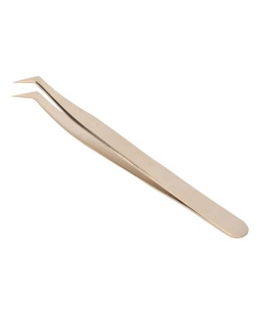 Wrong eyelash extension tweezers beauty salon-precision eyelash transplantation golden eyelash extension tweezers (volume tweezers)
