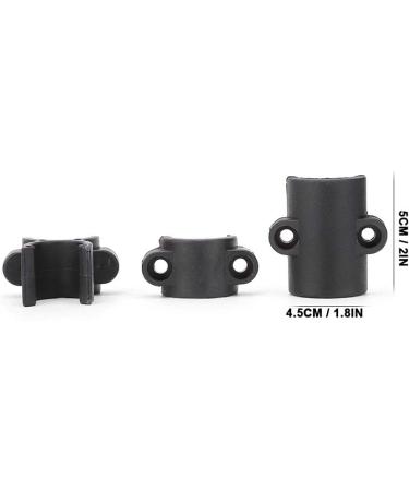 Agatige 2 Pack Walking Stick Holders Universal Crutches Stick Bracket Crutch Holders Cane Holder for Drive Rollator Walker Wheelchair Rollators and Walking Frame Black 2 - Buy Online on GoSupps.com