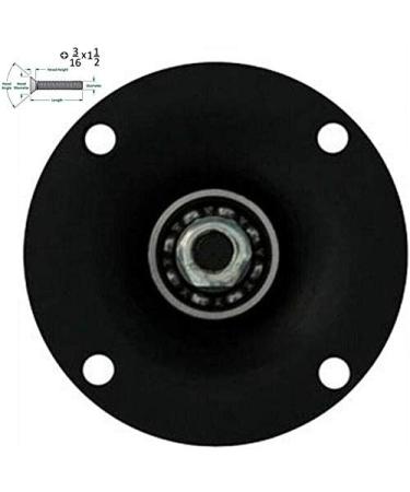 Professional Heavy Bag Hangers - Multi-Direction Swivel Ceiling Hook for Wood Beam - Black - Buy Online on GoSupps.com