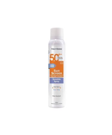 Frezyderm Sunscreen Invisible Spray SPF 50+ 200ml