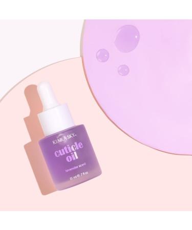 Kiara Sky Hydrating Nail and Cuticle Oil .7 fl oz (Lavender) - Moisturizing Treatment - Buy Online on GoSupps.com