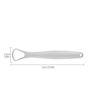 4pcs Stainless Steel Tongue Scrapers | Tongue Cleaner Brush for Adults & Kids | Bad Breath Treatment | Fresher Breath in Seconds - Buy Online on GoSupps.com