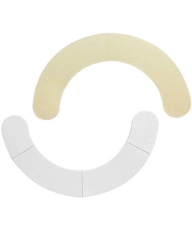 20PCS Hydrocolloid Skin Barrier Strips Ostomy Pressure Sensitive Tape Paste Care Products Stoma Appendage Spuntape Curved Anti-Leak Skin Barrier Fixing Strips Tape Supply 00 0701