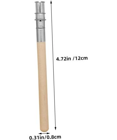 FOMIYES 40 Pcs Eyebrow Pencil Pencil Extender for Colored Pencils Pencil Extender Wooden Pole 12.00X0.80X0.80CMx4pcs As Shownx4pcs - Buy Online on GoSupps.com