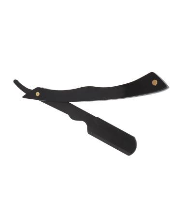 Premium Foldable Straight Razors for Hairdressers - Acrylic & Stainless Steel Beard Blade Holder - Buy Online on GoSupps.com