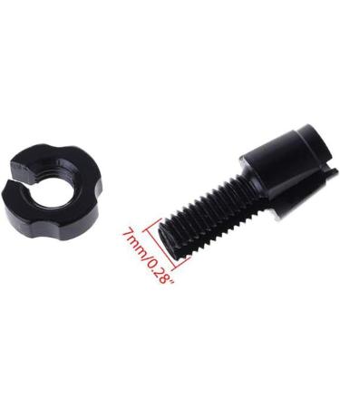 PZRT 2pcs Aluminium MTB Bike Brake Lever Adjusting Screws Bolt - Silver Black 10mm - Buy Online on GoSupps.com