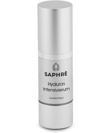 Saphr Hyaluron Intensive serum short and long chain moisture booster hyaluronic acid panthenol and xylitol for dry and mature skin 30 ml vegan - Buy Online on GoSupps.com
